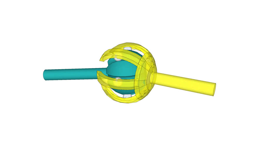 Auto Constant Velocity Universal Joint zglob) 3D Warehouse