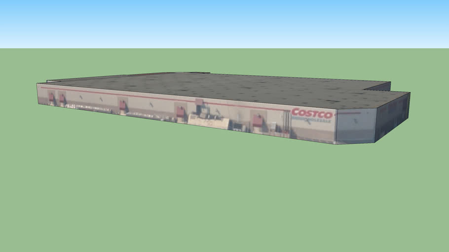 Costco Wholesale, San Bernardino, CA, USA 3D Warehouse
