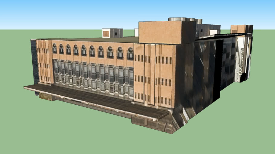 東京大学医学部附属病院 外来診療棟 3d Warehouse