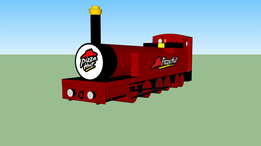 Pizza Hut Steam Train 3D Warehouse