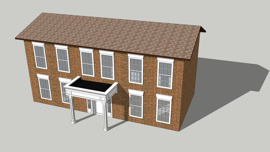 Basic Home Front Porch 3D Warehouse