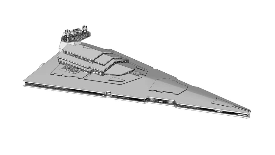 Imperial Star Destroyer (UPDATED) | 3D Warehouse