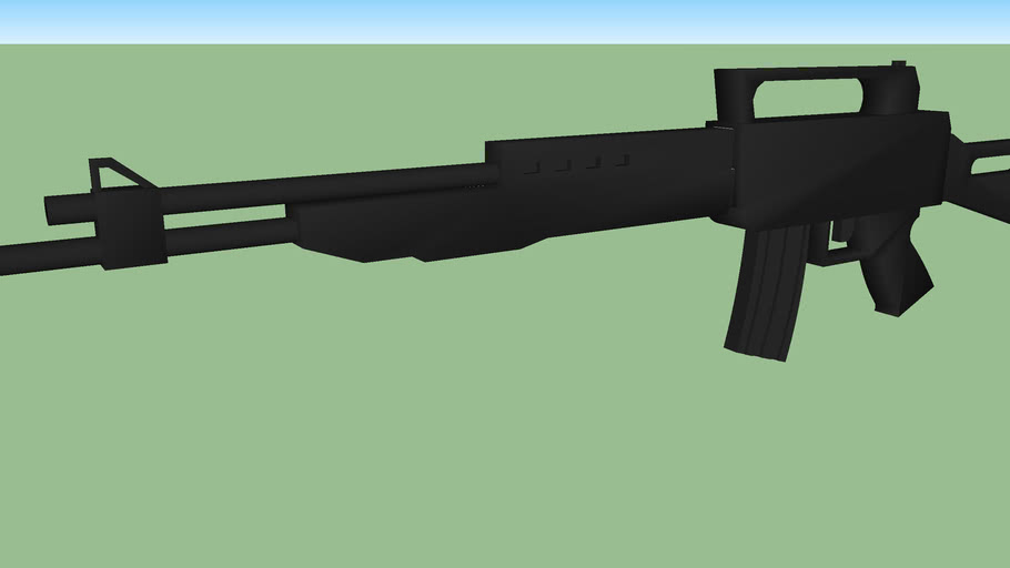 Beretta AR 70/90 Assault Rifle | 3D Warehouse