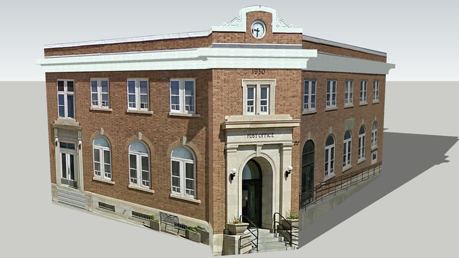 Wilkie Post Office 3D Warehouse