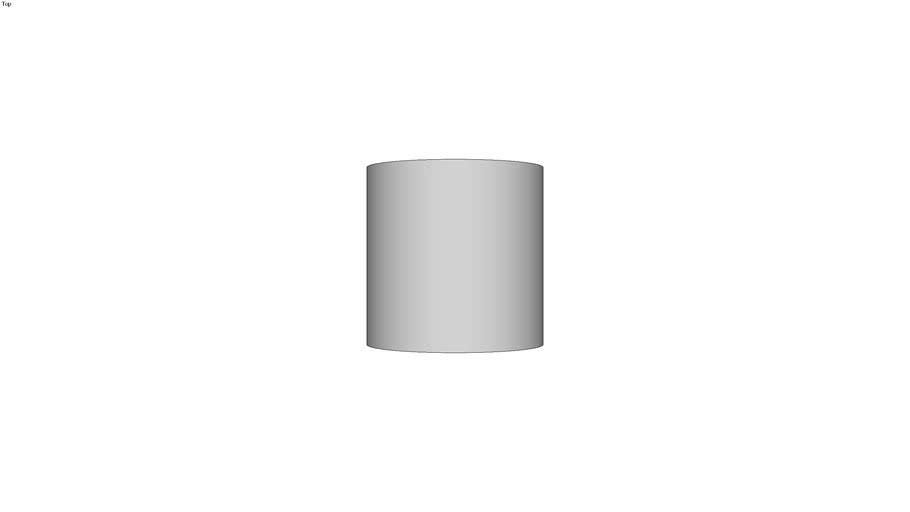 THREADED COUPLING, CLASS 3000, MM, ASME B1611, DN 65, Threaded 3D