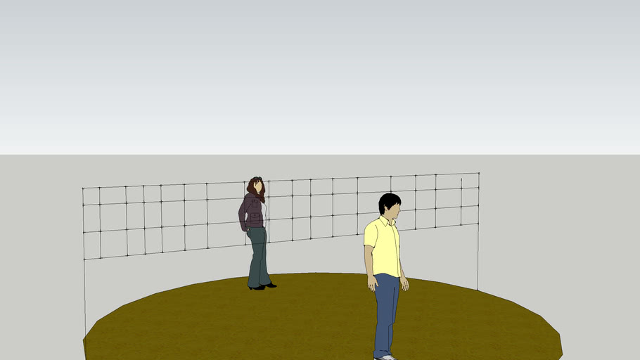 Vollyball Court 3D Warehouse