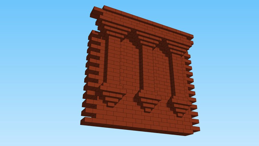 Brick Corbels 3d Warehouse