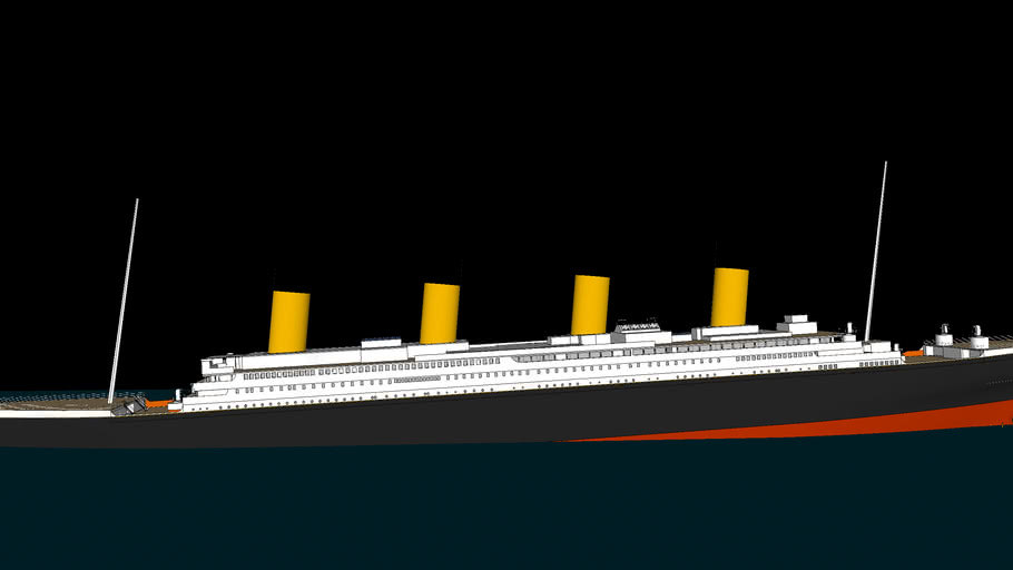 Titanic Sinking 3d Warehouse