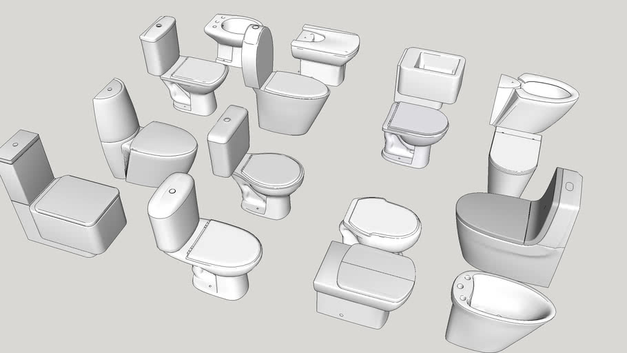 WC / Toilet | 3D Warehouse