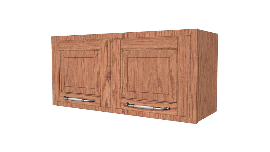 Wall Cabinets Montclair Square Half Oak Toffee Medium By