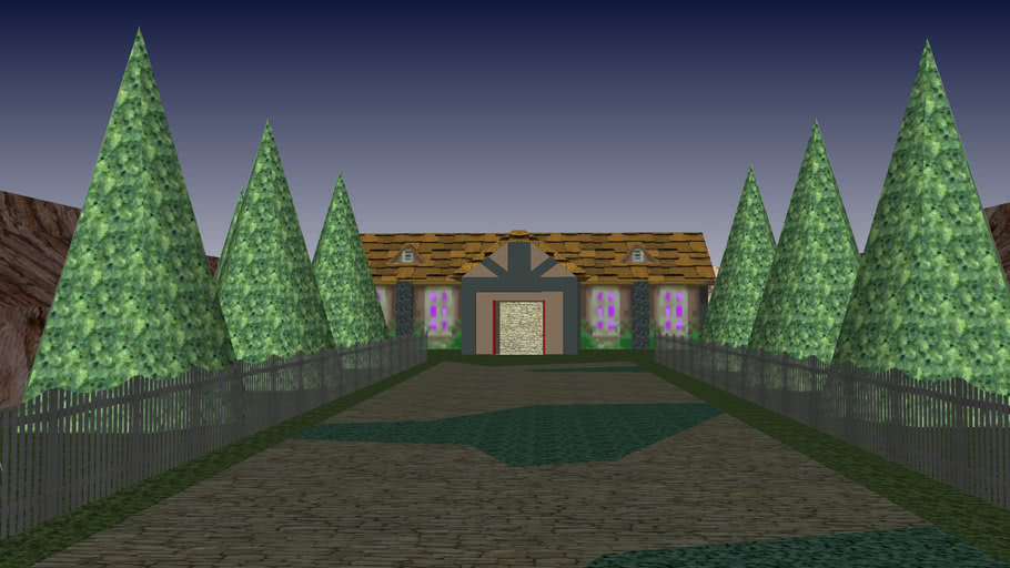 The Old Chateau From Pokemon Diamond And Pearl 3d Warehouse