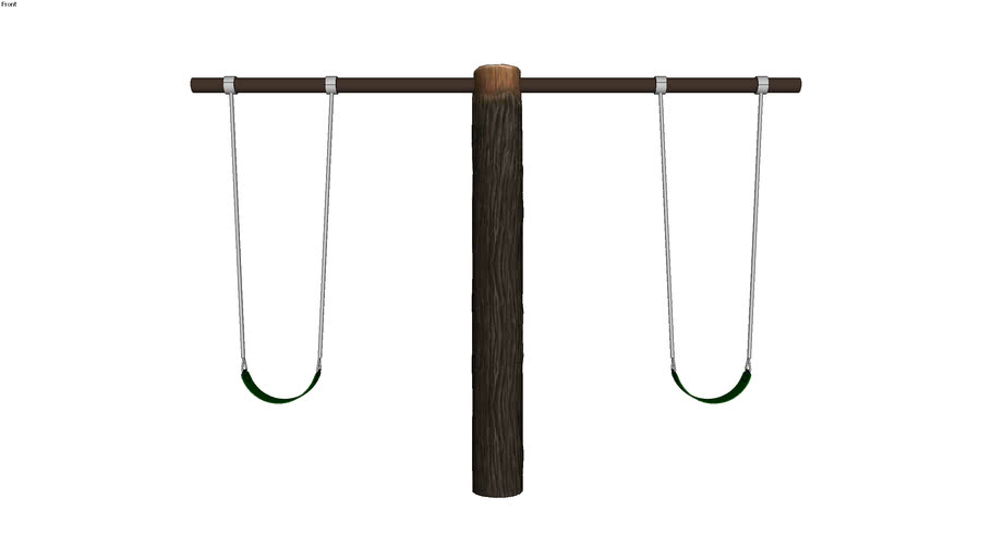 Tree Trunk Swing 3D Warehouse