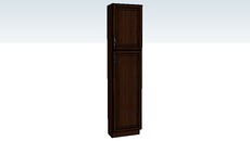 Tall Cabinets Marquette Square Full Cherry Peppercorn Dark By