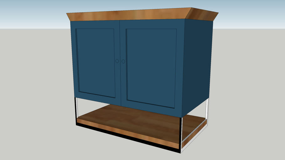 gabinete modelo | 3D Warehouse