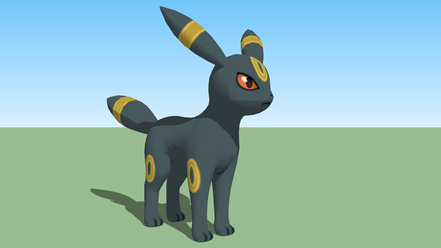 Umbreon Pokemon X And Y 3d Warehouse