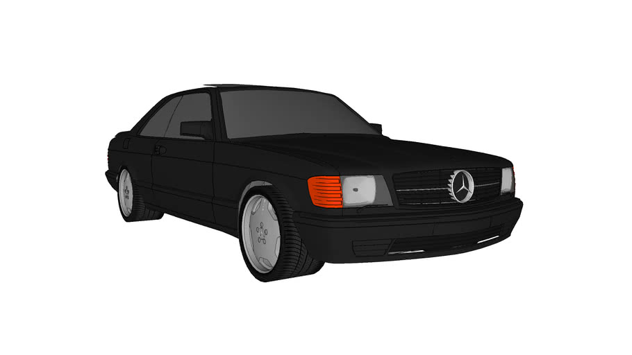 Mercedes 560SEC | 3D Warehouse