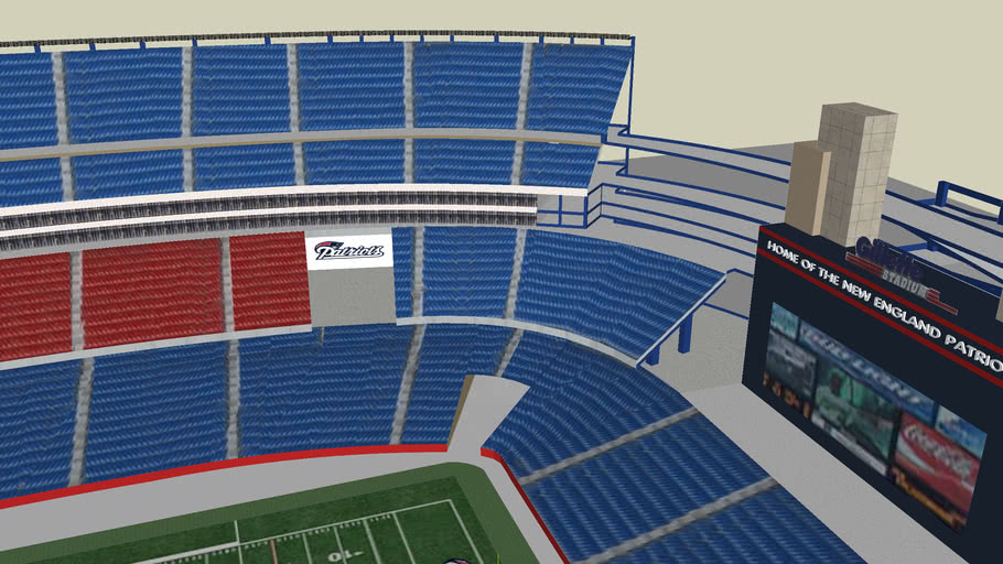 gillette stadium 3D Warehouse