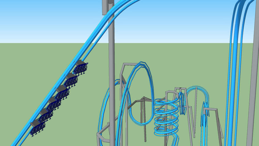 flying coaster | 3D Warehouse