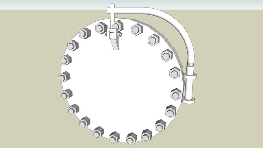 Manway Davit Assembly