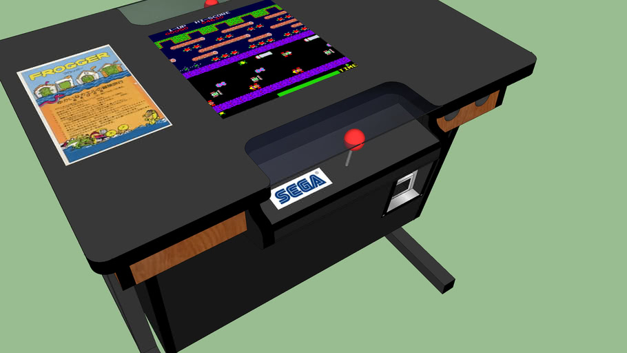 frogger arcade game 3D Warehouse