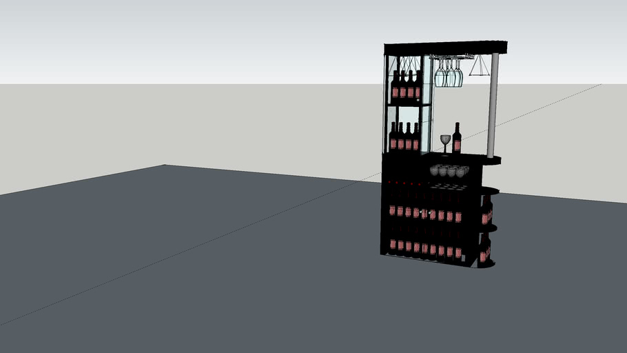 wine 3D Warehouse