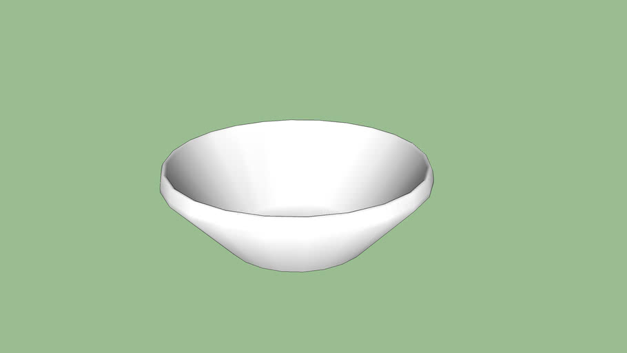 Plato para chocokrispis 3D Warehouse