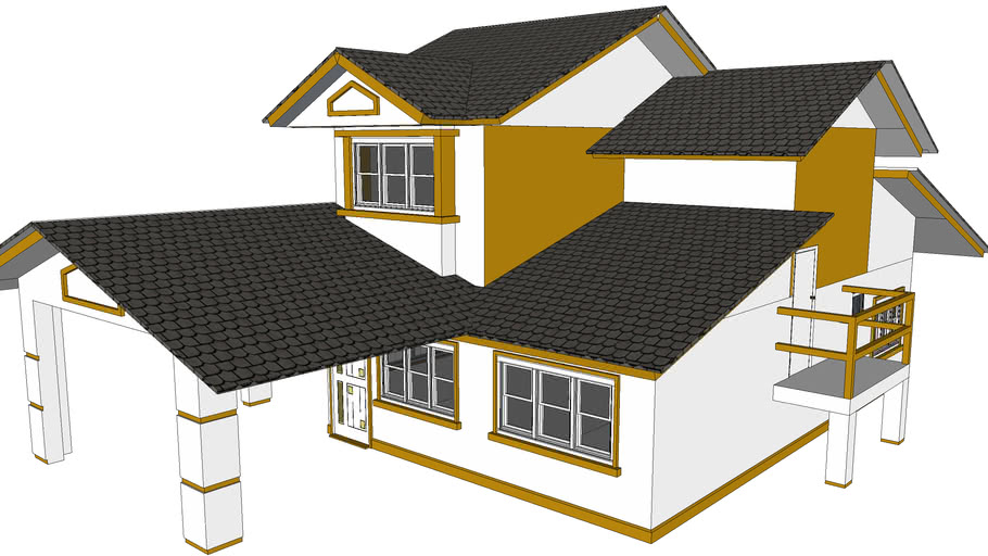 Typical Malaysia House Type 1 3d Warehouse