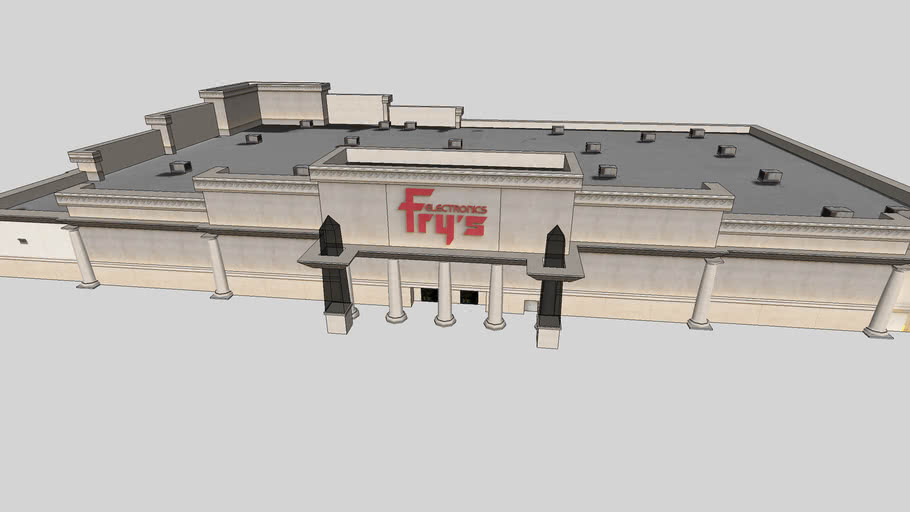 Fry's Electronics, San Marcos, CA 3D Warehouse