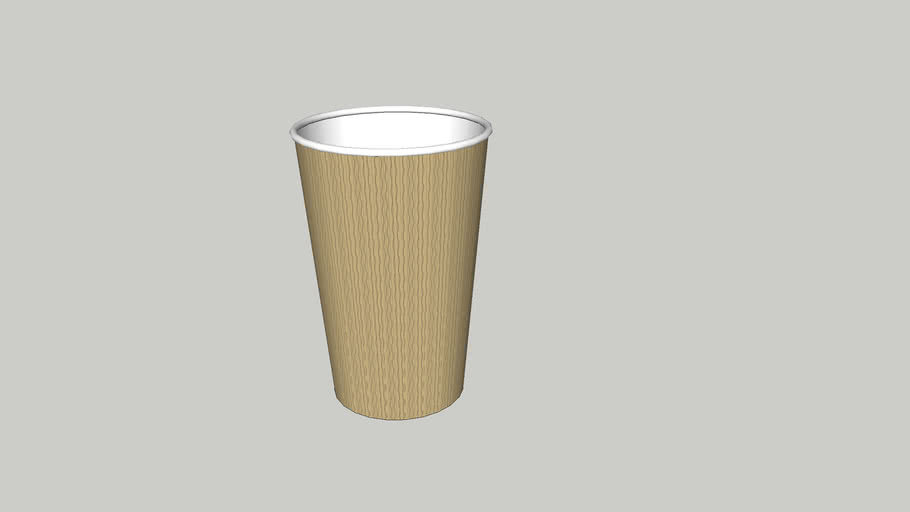 Paper coffee cup | 3D Warehouse