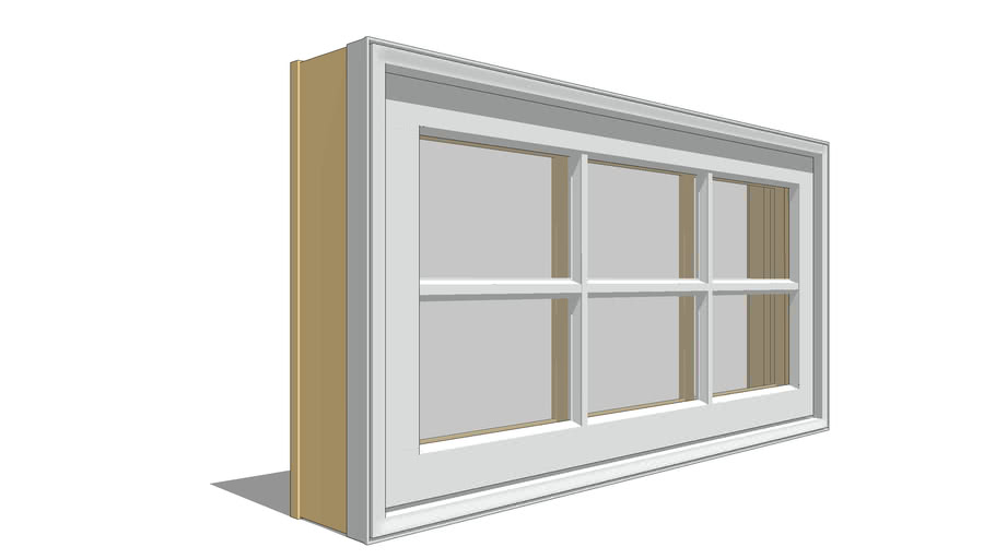 Architect Series Reserve: Double-Hung - Transom | 3D Warehouse