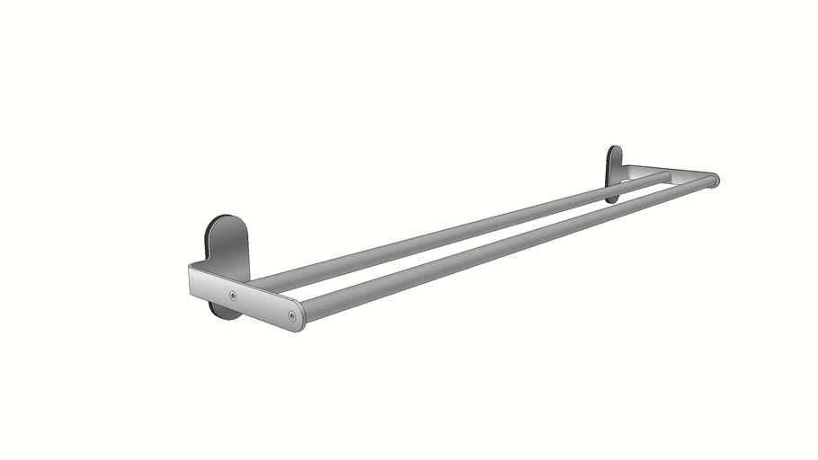 IKEA BROGRUND Towel rail, 26 1/2' 3D Warehouse
