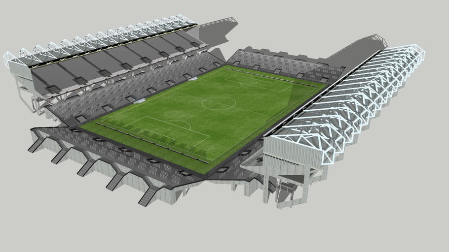 Estadio Inventado Ingles 3d Warehouse