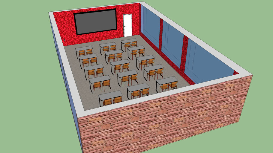 Salle de classe / classroom 3D Warehouse