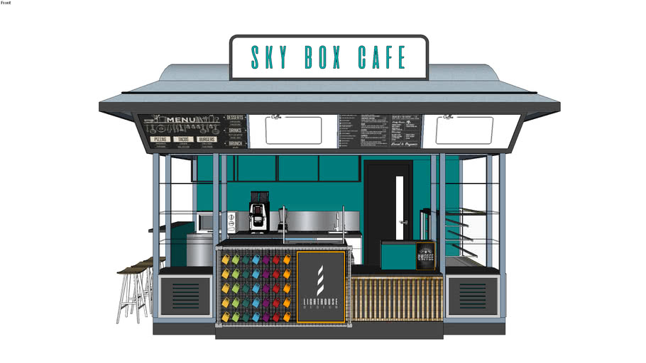 Ice Cream Roll Kiosk 3d Warehouse vrogue.co