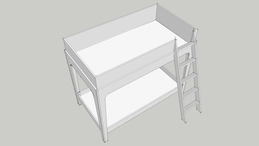 Perch Bunk Bed | 3D Warehouse