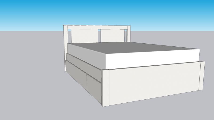 Bed/Ikea | 3D Warehouse