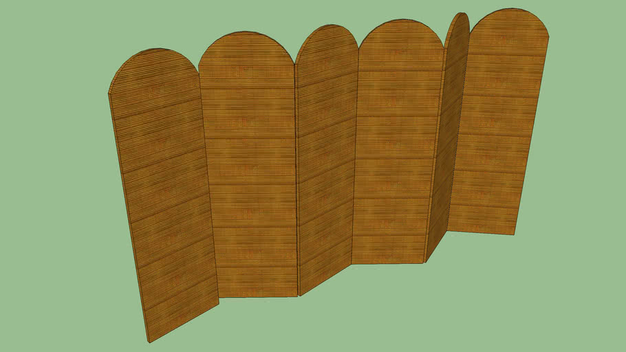 Folding Dressing Screen 3D Warehouse