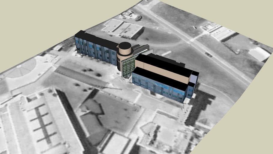 UNBC Research Laboratory Building Prince by Eric Chow 3D Warehouse