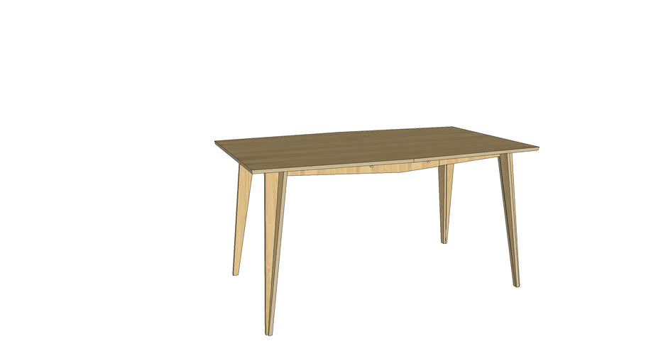 MACIEK 145x83x75 table by Tabanda - oak 