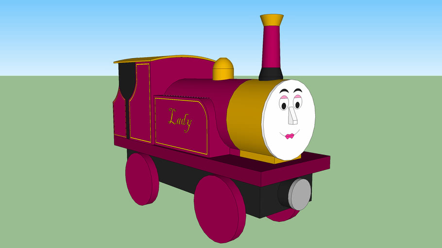 thomas wooden railway lady