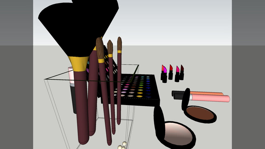 Kit Make up_ vray 3D Warehouse