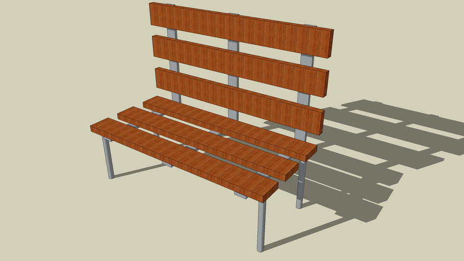 Park Bench | 3D Warehouse