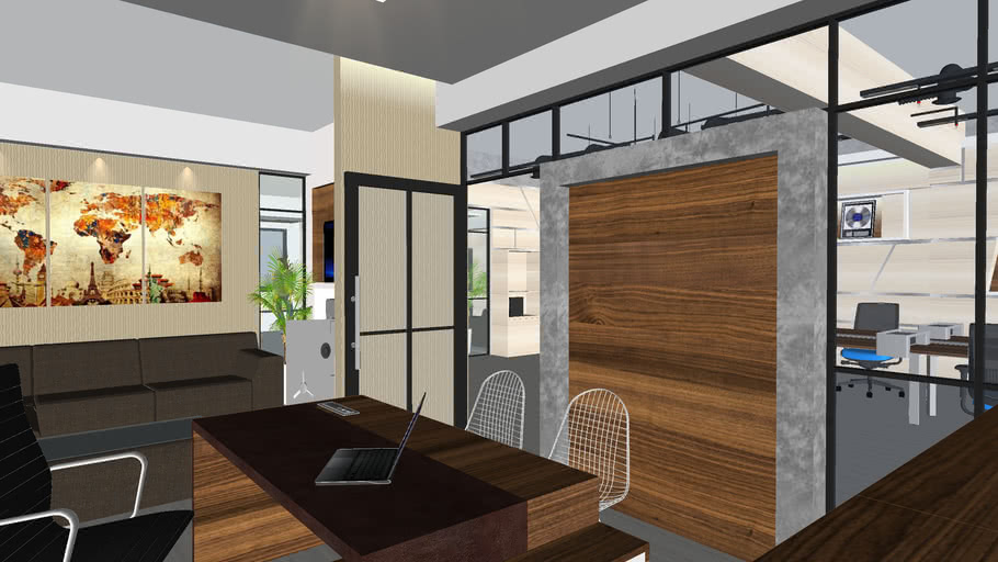 Executive Mini Office | 3D Warehouse