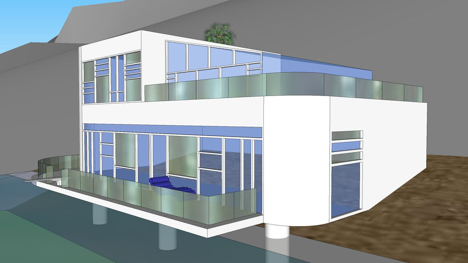 Malibu House 3D Warehouse