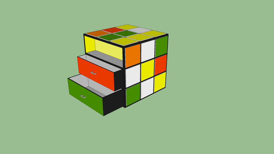 Rubik's Cube Tiroir