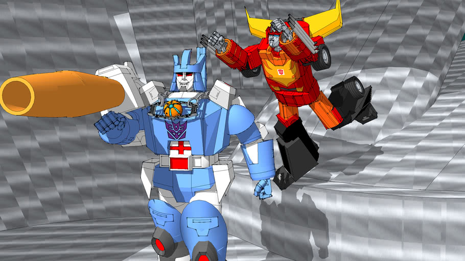 Hot Rod Vs Galvatron 3D Warehouse