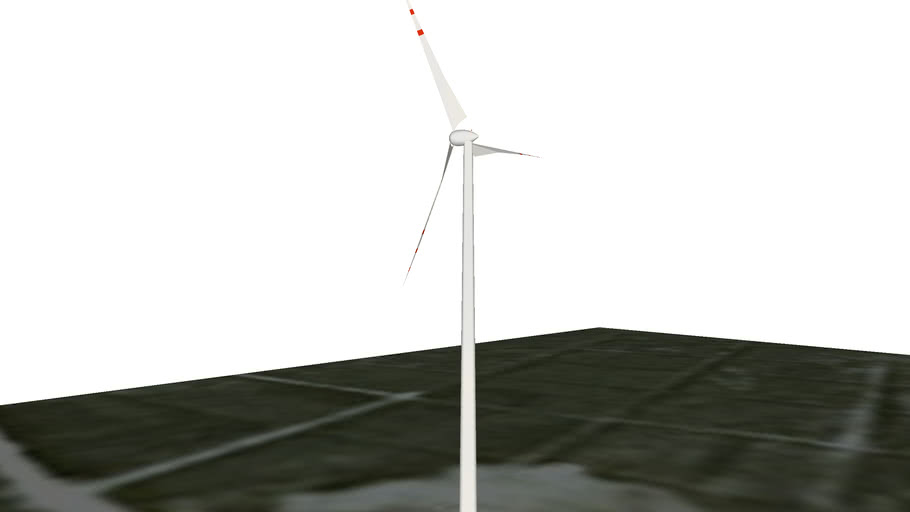 Turbina wiatrowa elektrowni wiatrowej Kamieńsk