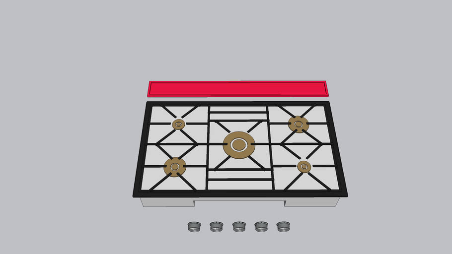 PLAQUE GAZ GAGGENAU 3D Warehouse