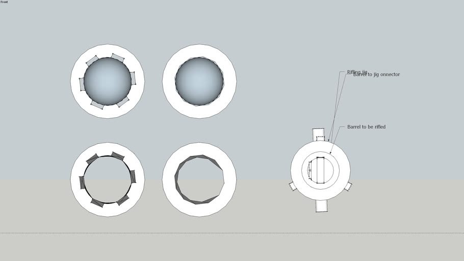 Barrel Rifling Jig | 3D Warehouse