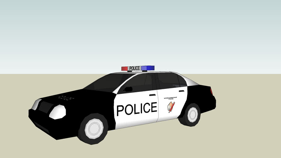 Police Google Sedan | 3D Warehouse